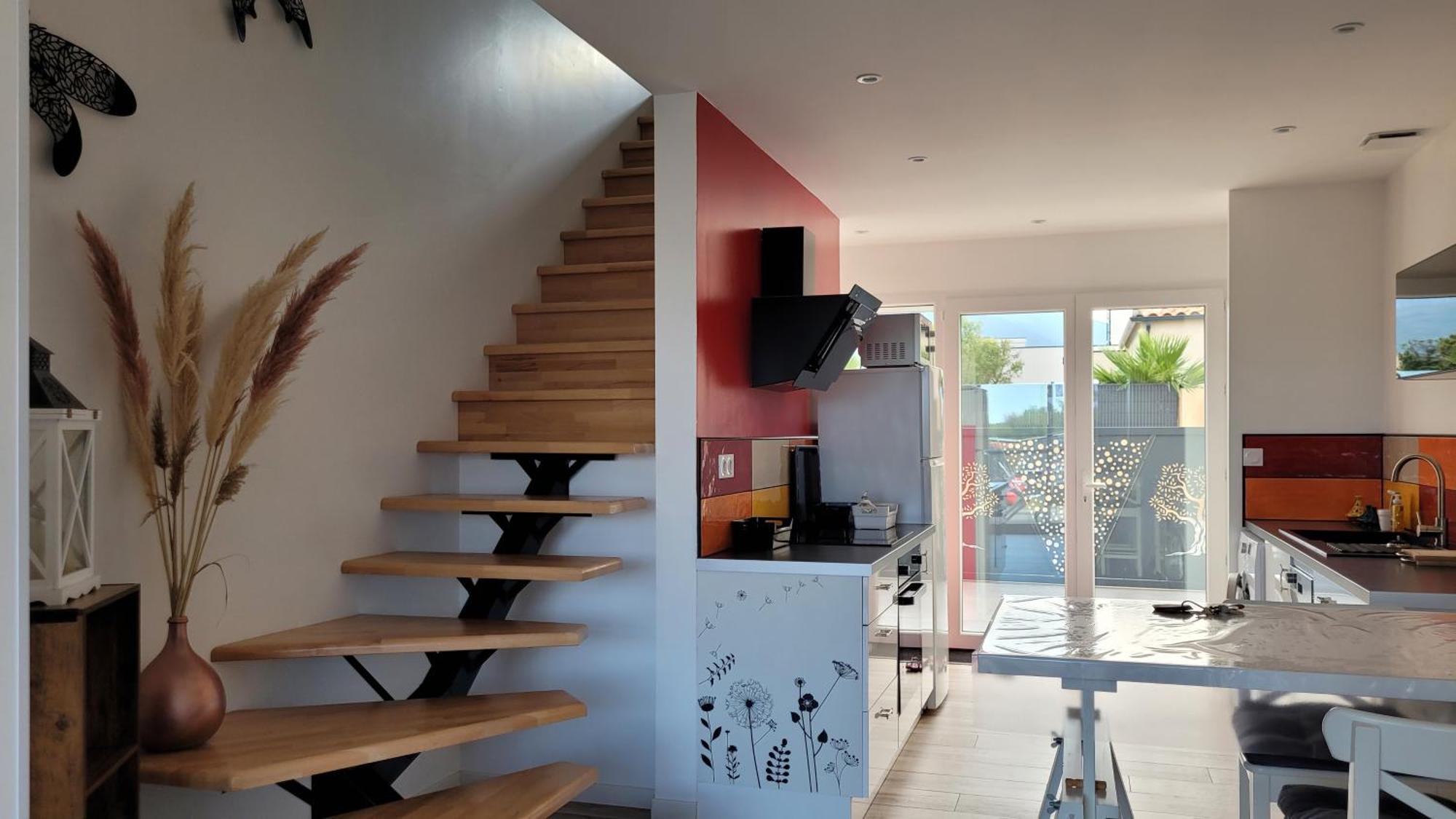 Gite Du Soleil Maison Lumineuse Avec Terrasse Solarium Parking Prive Sorède Exteriör bild
