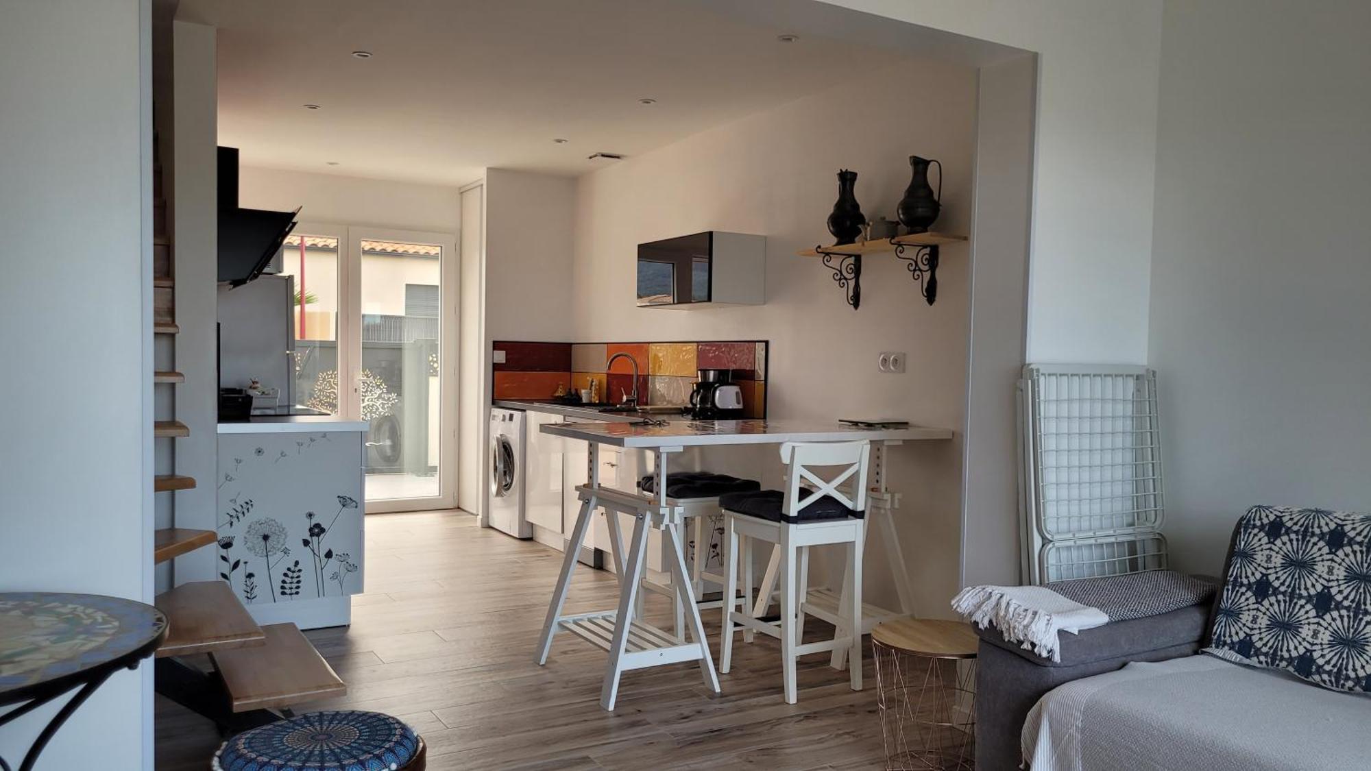 Gite Du Soleil Maison Lumineuse Avec Terrasse Solarium Parking Prive Sorède Exteriör bild